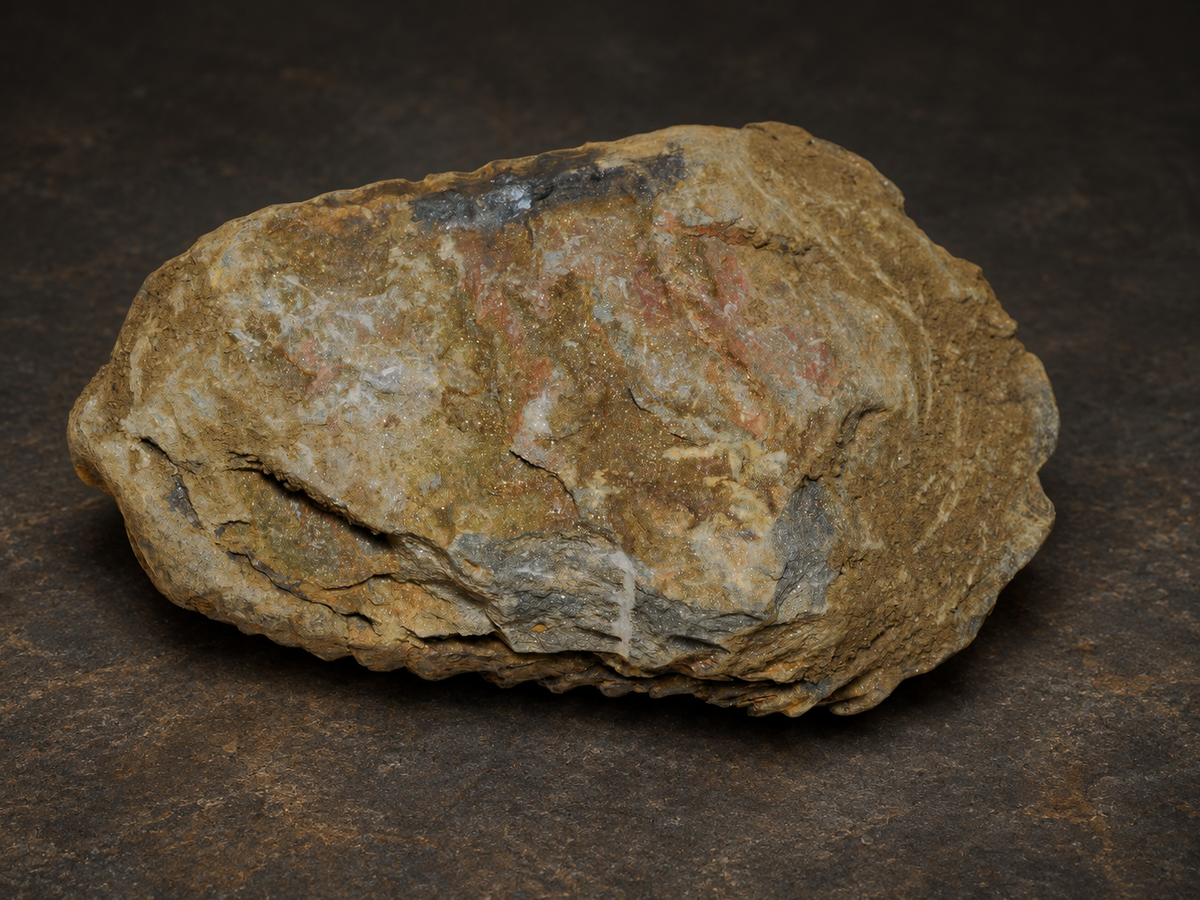 Moroccan Calymene Trilobite Fossil — Silurian Period, Large, matrix front view.