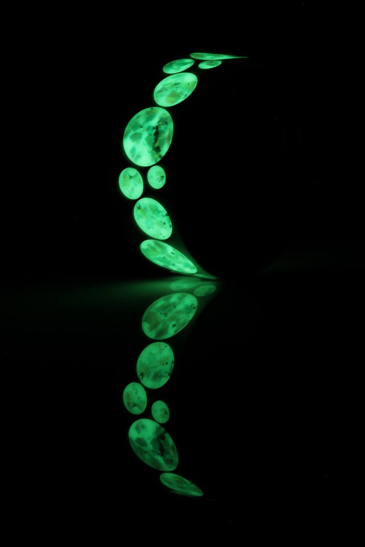 Aerial Strata: Verdant Afterglow, ring, additional view.