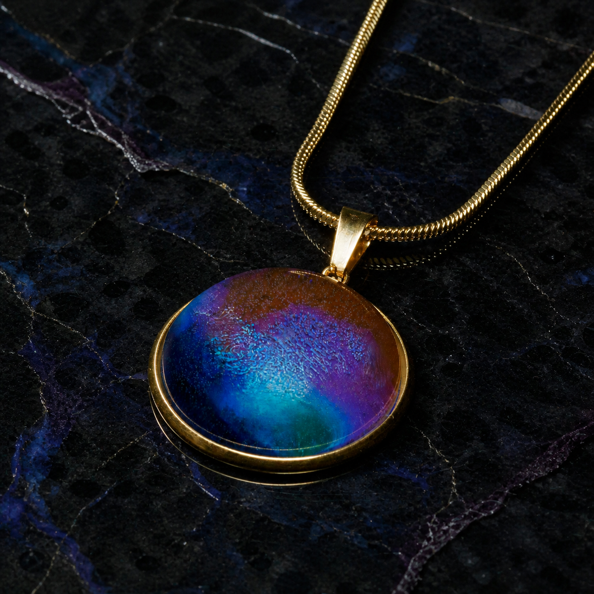 Aurora Core Pendant angled view