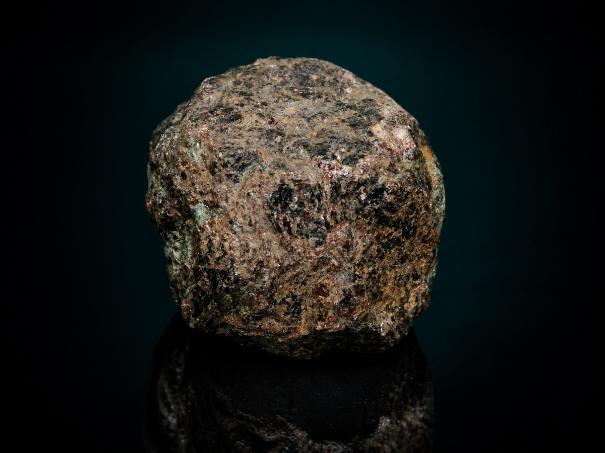 Rough garnet-bearing metamorphic rock from Thackaringa, Broken Hill NSW — view 2